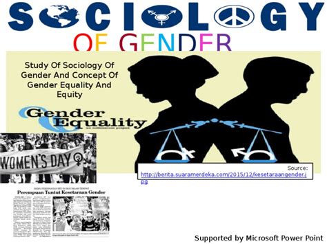 Sociology Of Gender Pdf Sex Feminism