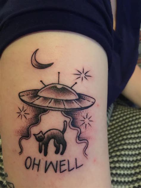 They can also include space ships or other alien technology. alien abduction tattoo by Rob Orbochta at Landmark Tattoo in Denver, Colorado : tattoos