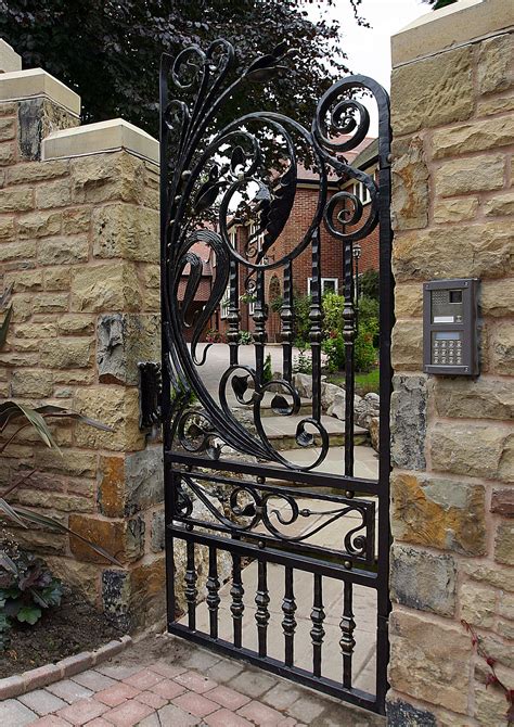 Wrought Iron Side And Garden Gates North Valley Forge