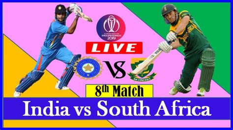 Live Ind Vs Sa World Cup 2019 Live Cricket Match Today Cricket