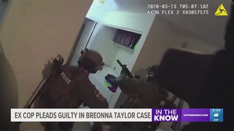 Former Louisville Officer Pleads Guilty To Federal Charges In Breonna