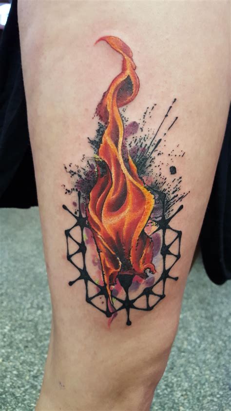 Tattoo Artist Amy Zager At Tattoo Factory In Chicago Il Flame
