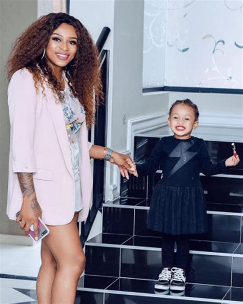 dj zinhle and kairo serve major mother daughter goals in pink za