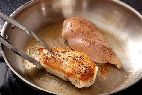 To bake chicken at 425˚, you'll need about 25 minutes, depending on the. How To Cook Golden, Juicy Chicken Breast on the Stove | Kitchn