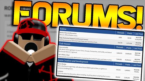 Roblox Forums Are Back And Better Youtube