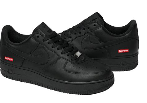 Black Air Forces 1 Supreme Airforce Military