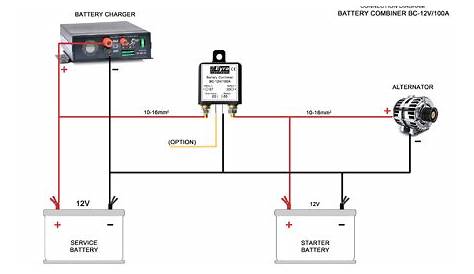 battery combiner wiring diagram