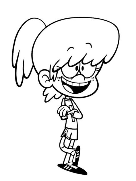 Dibujo Para Colorear The Loud House Lincoln Y Lana 7 Images