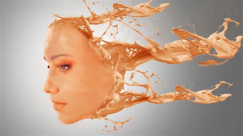 Photoshop Tutorial Paint Splash Effect On Face Photoshop Cc Youtube