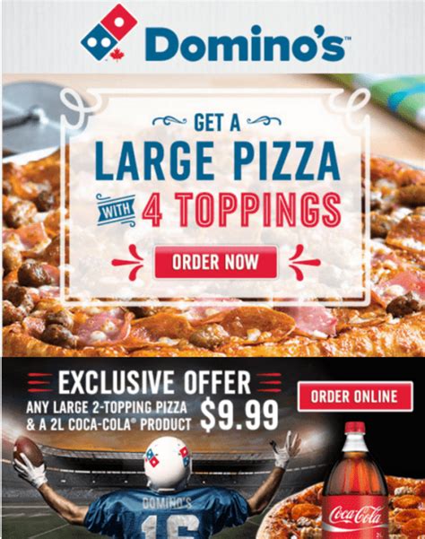 Discounts average $19 off with a domino's malaysia promo code or coupon. Domino's Pizza Canada Promo Code Offers: Get 1 Large Pizza ...