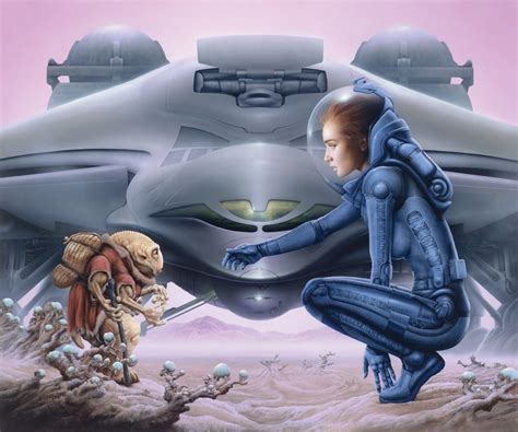 Jim Burns B The Wanderers Science Fiction Artwork Science Fiction Art