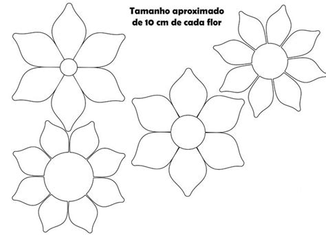 Veja mais ideias sobre facas, facas artesanais, fabricação de facas. Escolha Ótimos Moldes de Flores em EVA para Imprimir | Max ...