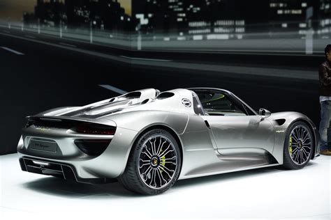 Porsche 918 Spyder Rear 2013 Frankfurt Motor Show Performancedrive