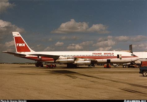 Boeing 707 331b Trans World Airlines Twa Aviation Photo 0077150