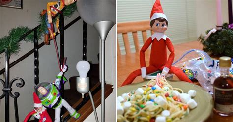 Creative Elf On The Shelf Display Ideas