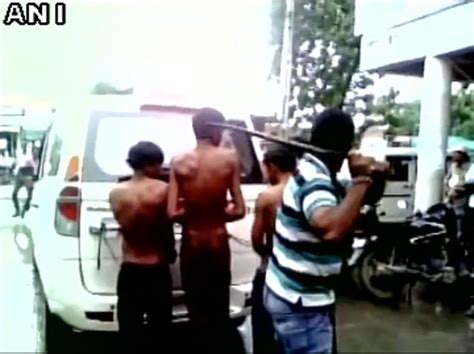 Four Dalit Men Stripped Beaten By Cow Protection Vigilantes In Gujarat