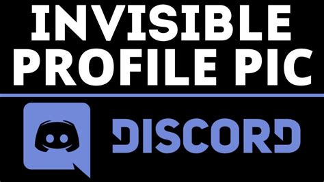 How To Make Discord Pfp Invisible Narucrot