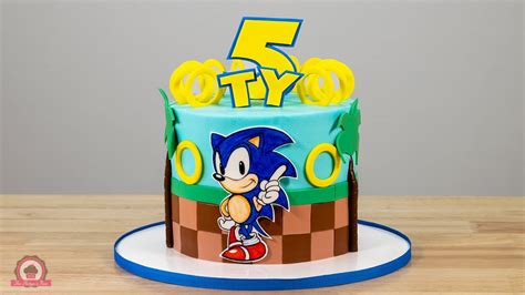 Sonic The Hedgehog Cake Tutorial Youtube