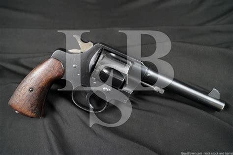 Us Wwi Colt Model 1917 New Service 45 Acp Double Action Revolver 1919
