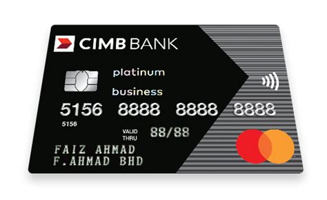 For all other cards that are not embossed such as cimb debit cards, you need to manually enter your card number by note that your existing card fees and charges will apply as usual. CIMB Platinum BusinessCard | Platinum Credit Card | CIMB