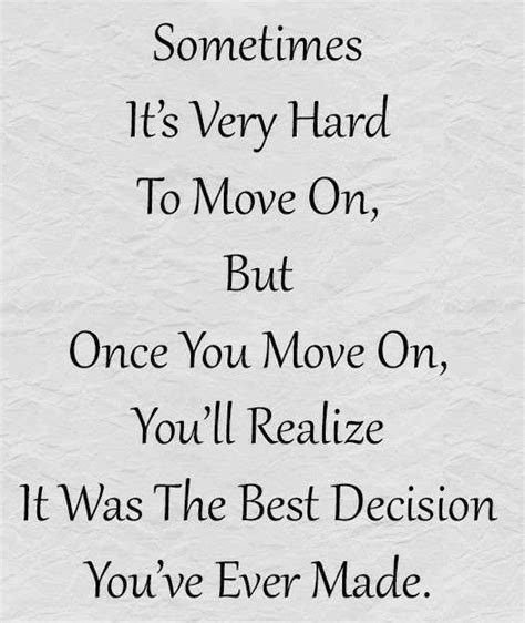 √ Its Time To Move On Quotes