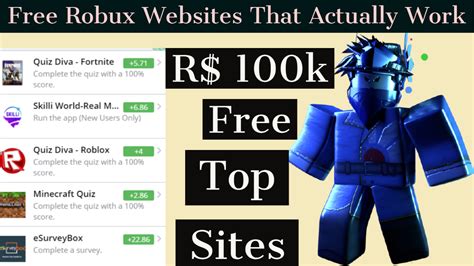 Free Robux Websites That Actually Work 2020 No Human Verification