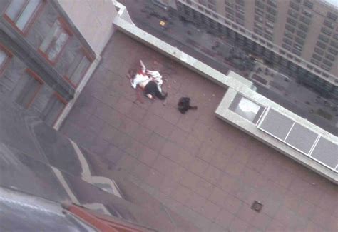 Jumper Landed On Another Roof And Died