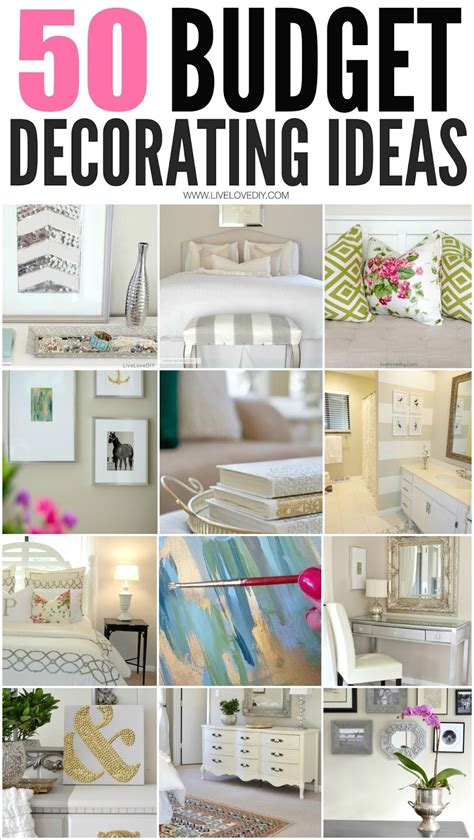 However, with a little creativity, you can make your home beautiful on a tight budget. BEST home decor blog post ever | Pinterest Home Decor
