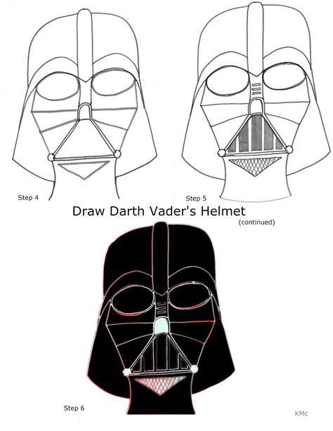 Voice changer button makes your voice sound like darth vader. How To Draw with Kirk McConnell: How to Draw Darth Vader's ...