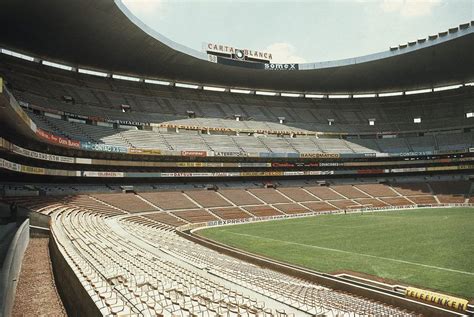 The Estadio Azteca Designed By The Great Mexican Architect Pedro