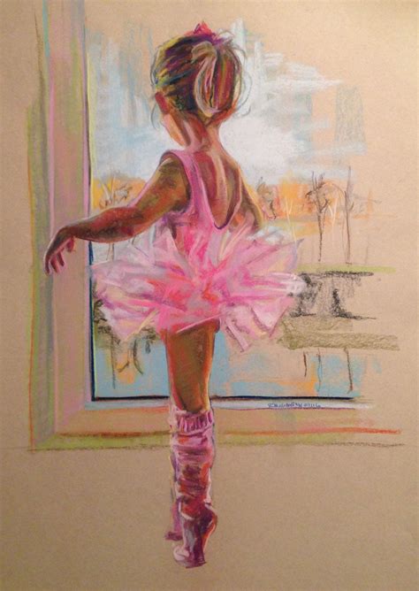 Pin By Hayley Brooks On Dance☀️ Ballerina Painting Painting Of Girl