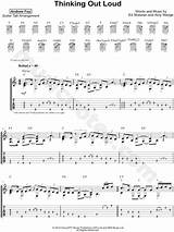 Photos of Thinking Out Loud Guitar Tab