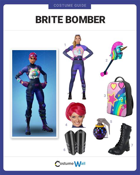 Dress Like Brite Bomber From Fortnite Amazing Halloween Costumes