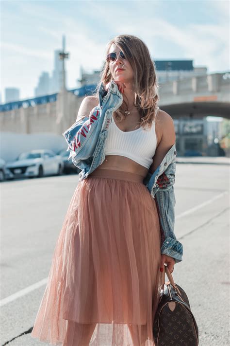 How To Style A Tulle Skirt German Blondy