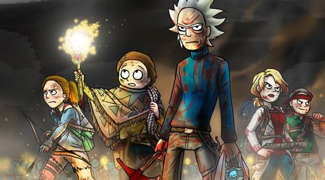 You could download the wallpaper and also utilize it for your desktop computer. Rick and Morty 2019 Art Wallpaper, HD TV Series 4K ...