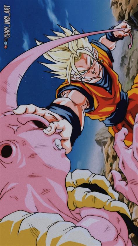 Super Buu Gotenks Vs Super Gohkan By Chryinsiart Dragon Ball Gt