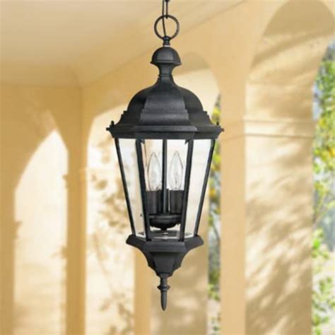 5.0 out of 5 stars 4. Carriage House 23"H Black Outdoor Hanging Light - #1J006 | Lamps Plus