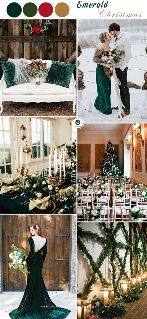 Winter Wonderland Christmas Wedding Ideas