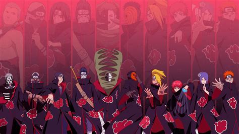Akatsuki Wallpaper 15 Papeis De Parede Naruto Hokage