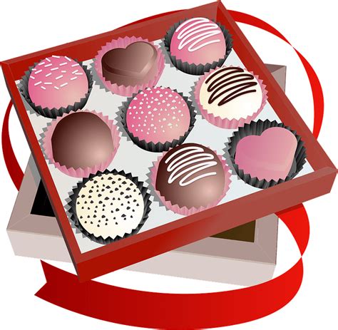 Valentines Day T Of Chocolate Clipart Free Download Transparent