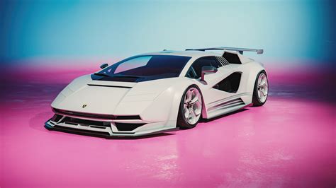 Lamborghini Countach Digital Art 5k Hd Cars 4k Wallpa