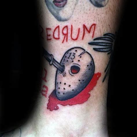 Friday The 13th Jason Mask Tattoos Tattoo Ideas