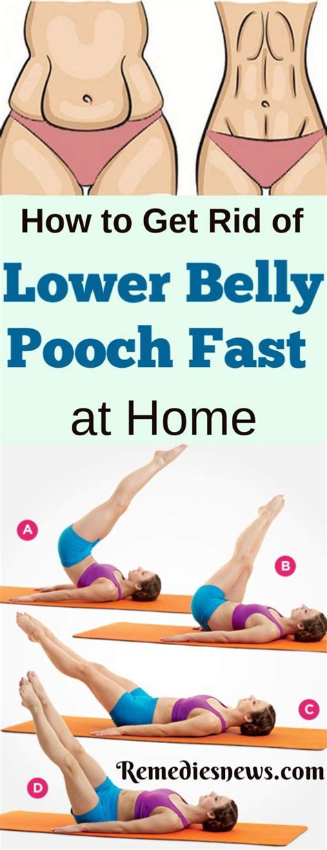 How To Get Rid Of Lower Belly Pooch Fat With Diet And Exercise