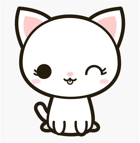 Download Stickers Kawaii Clipart Sticker Cat Kawaii Kawaii Cat Png