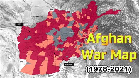 Afghanistan War Map 1978 2021 Country Info Afghan War Map Update