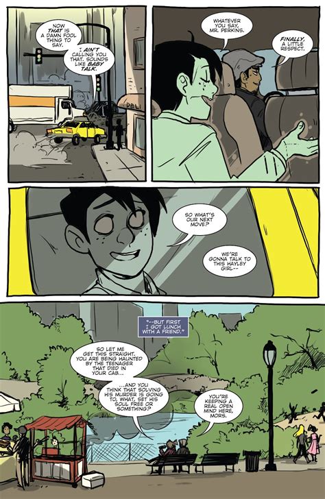 Read Online Cyrus Perkins And The Haunted Taxicab Comic Issue Tpb