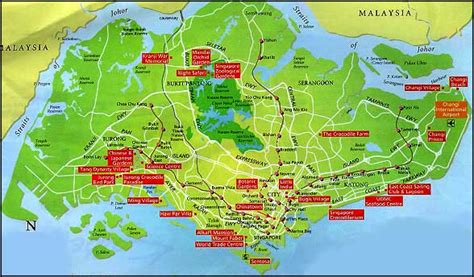 Singapore Map Political Regional Maps Of Asia Regional Political City
