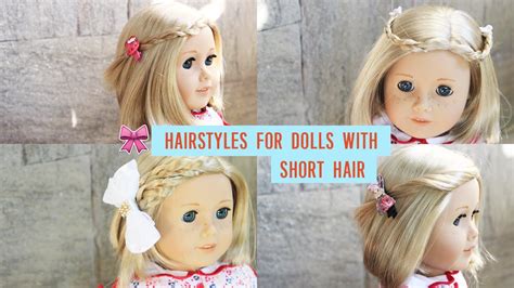 Well, lucky for you, they've got a starring role in a lot of vintage hairstyles for short hair. HAIRSTYLES FOR AMERICAN GIRL DOLLS WITH SHORT HAIR ...