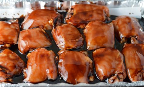 (bake thawed thighs 40 to 50 minutes.) Sticky sesame chicken - Friday is Cake Night