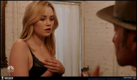 Naked Virginia Gardner In Law And Order Special Victims Unit